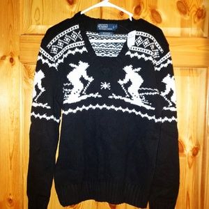NWT polo by Ralph Lauren Men's Sweater Skiing